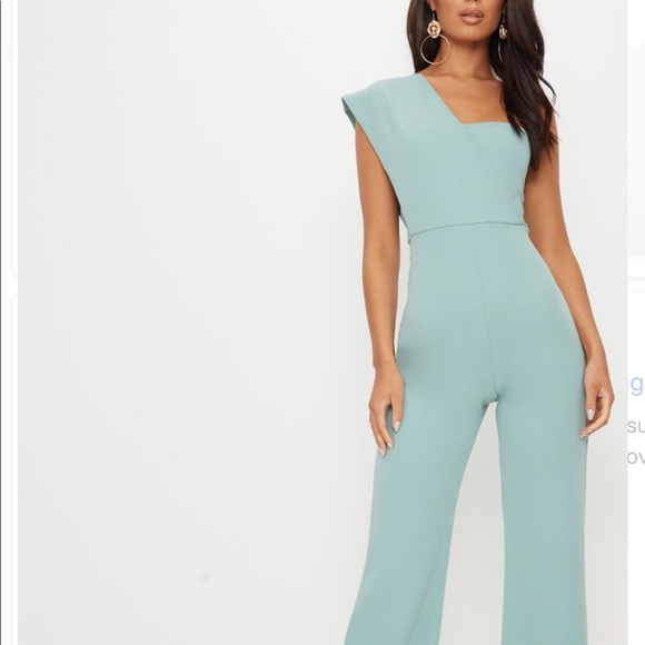 plt one shoulder jumpsuit